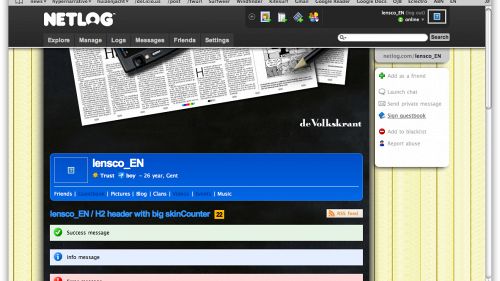 Come cancellarsi da Netlog