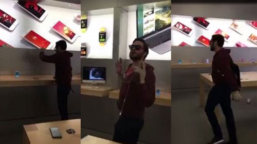 Niente garanzia Apple? Entra nello store e spacca tutti gli iPhone