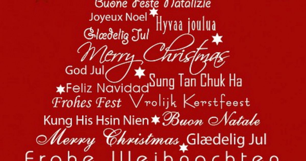 Come si dice Buon Natale in 22 lingue diverse | superEva