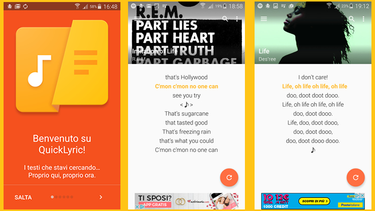 Scaricare Testi Canzoni