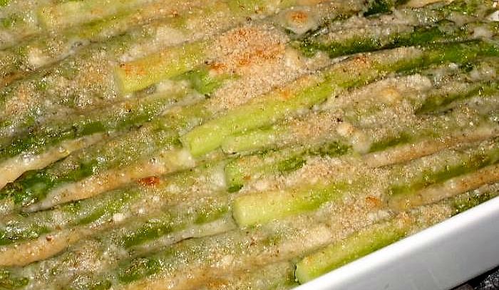 Asparagi selvatici gratinati