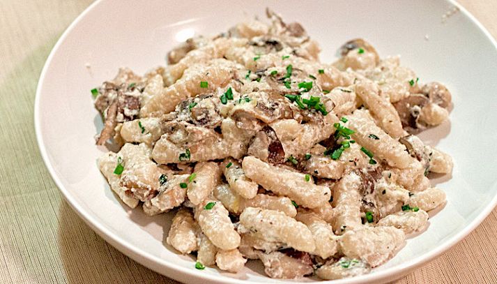 Cavatelli con i funghi