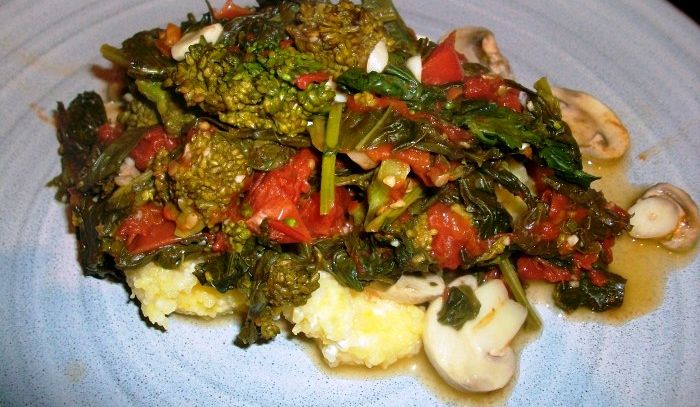 Cime di rapa stufate