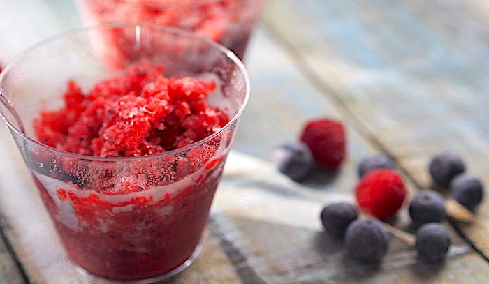 Granita alla frutta