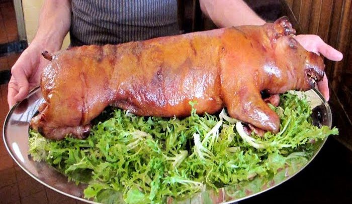Maialino da latte al mirto