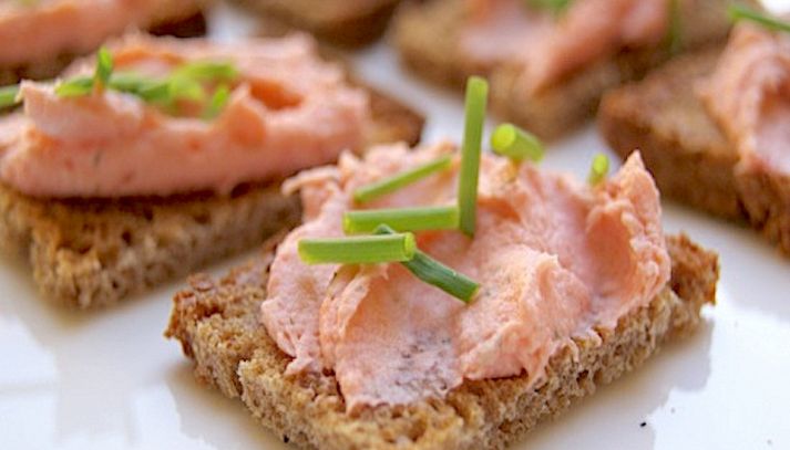 Mousse salmone e Philadelphia con il Bimby