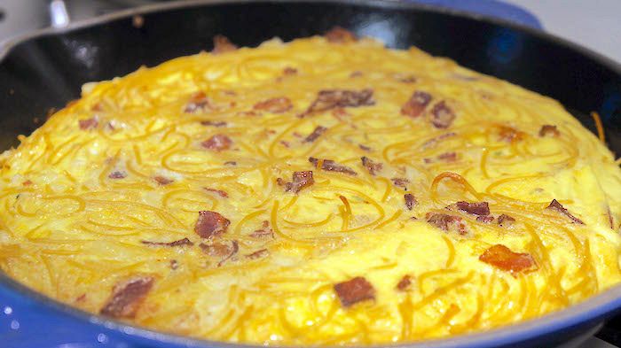 Pasta in frittata
