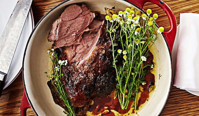 Spalla d'agnello al mirto
