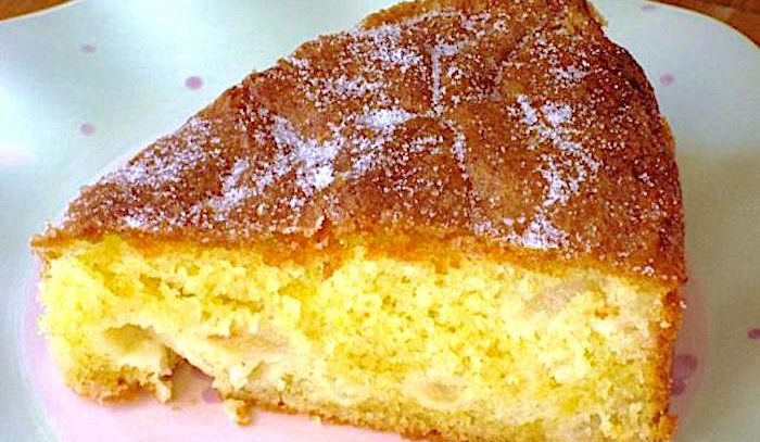 Torta di mele senza burro