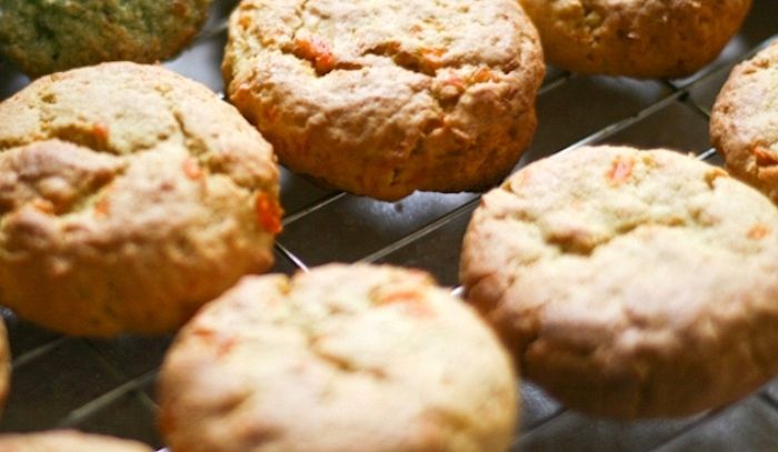Biscotti di carote e arancia