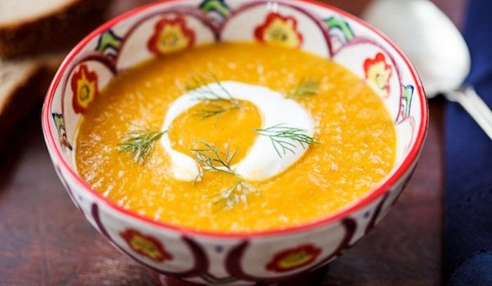 Crema di finocchi al curry