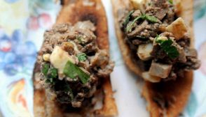 Crostini ai fegatini di pollo