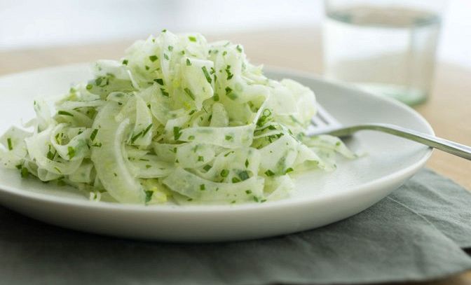 Insalata di finocchi e sedano