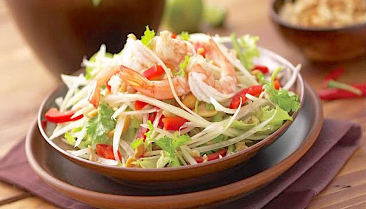 Insalata di papaya