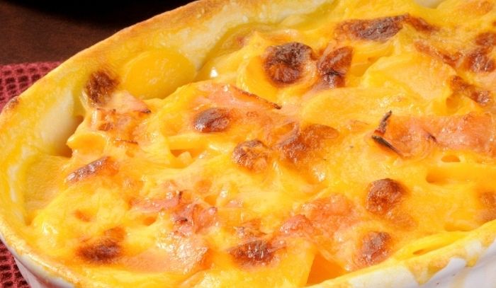 Rape con prosciutto gratinate