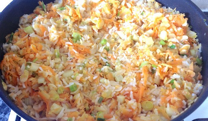 Risotto con il sedano