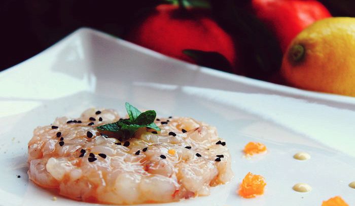 Tartare di gamberi