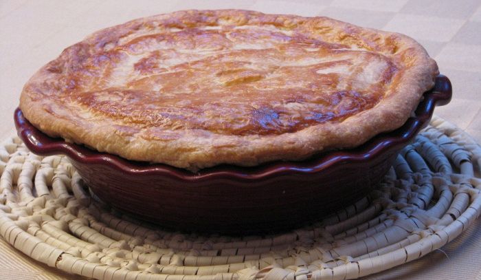 Bucatini in crosta con le uova