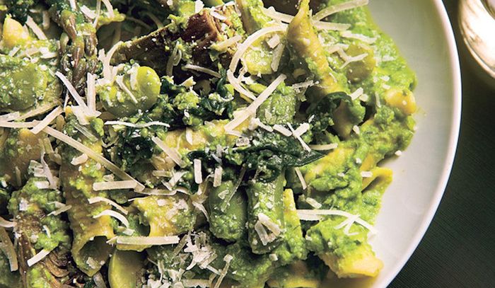 Garganelli alle verdure primaverili