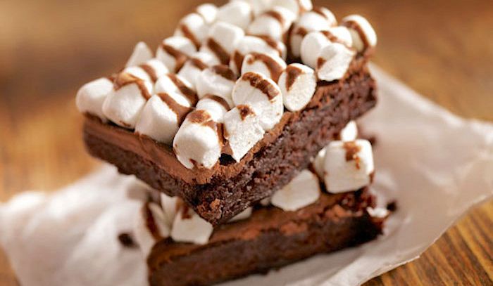 Marshmallow brownies
