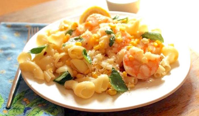 Pasta con zucca e gamberetti con il Bimby