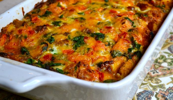 Spinaci al forno