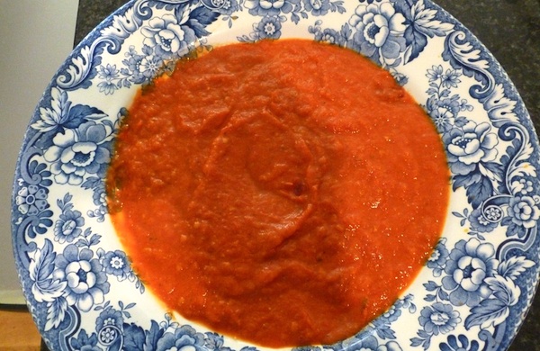 Sugo ai fiori di zucca