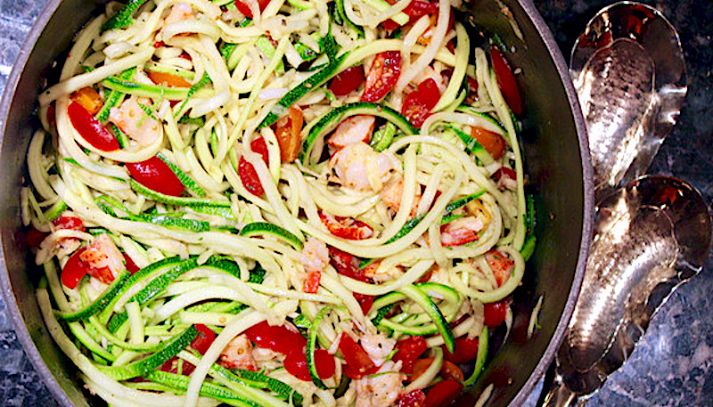 Tagliolini con zucchine e cozze