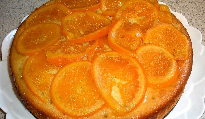 Torta di arance del Portogallo
