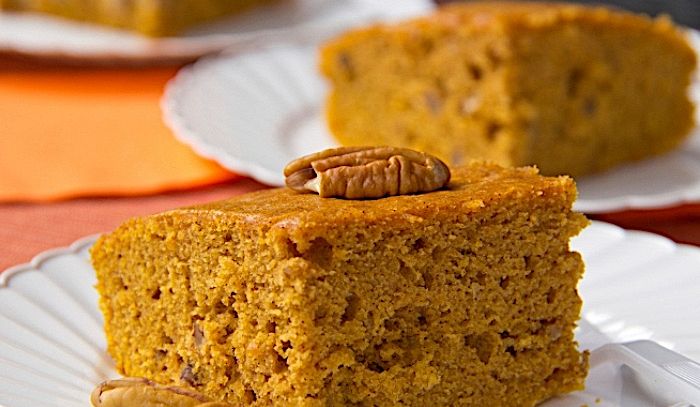Torta di zucca e amaretti