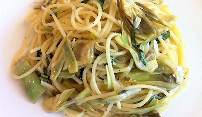 Bucatini all'ortolana