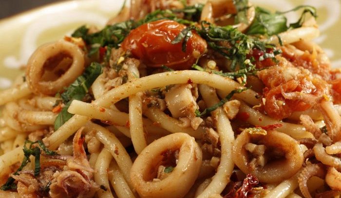 Bucatini alla marinara