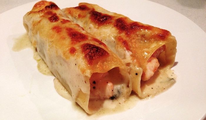 Cannelloni al salmone