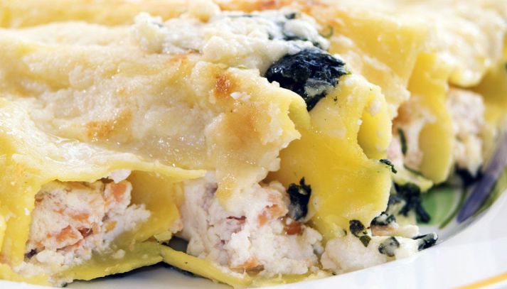 Cannelloni al salmone