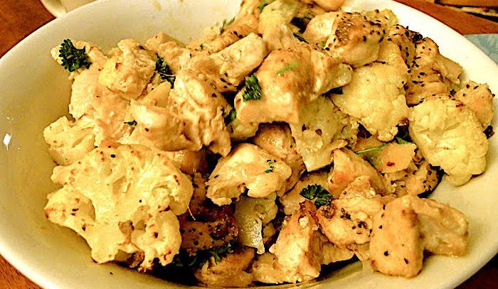 Cavolfiore in salsa piccante