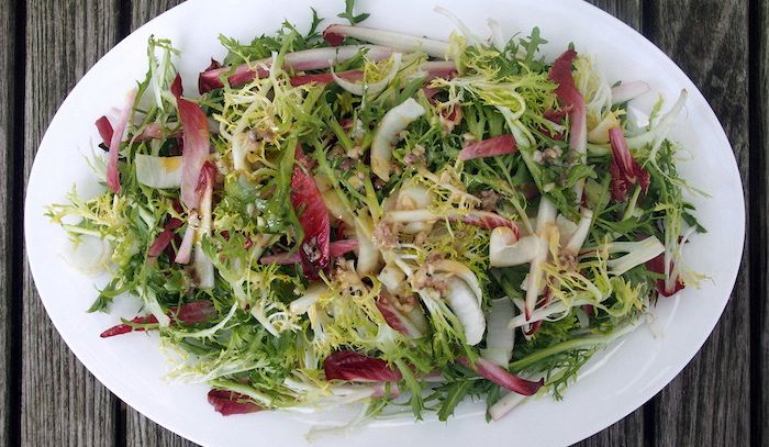 Insalata di puntarelle alla romana