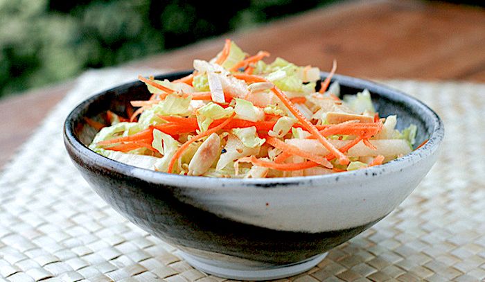 Insalata di verze e carote