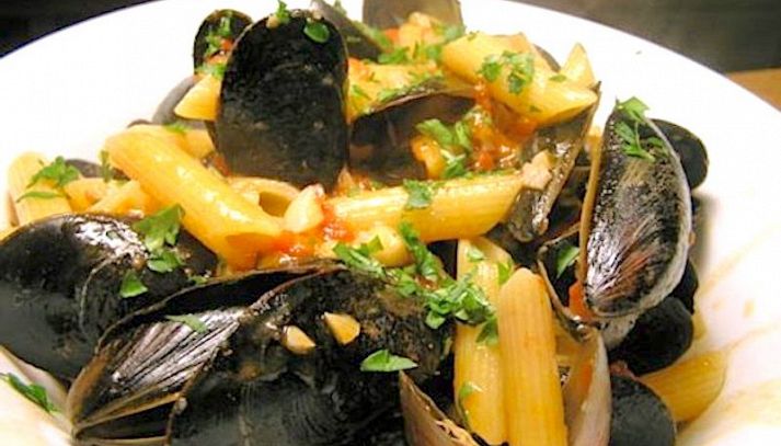 Penne cozze e zafferano con il Bimby