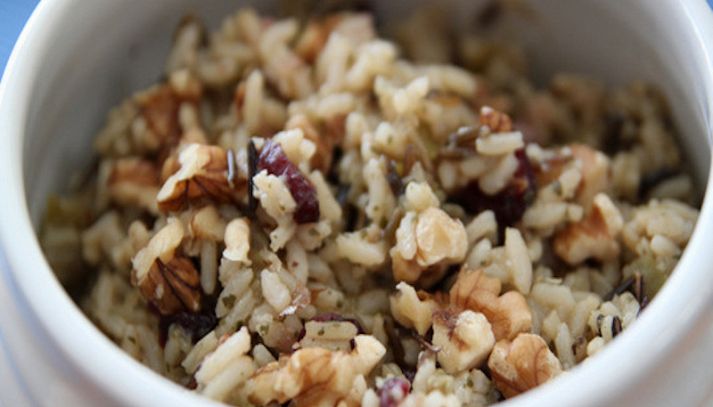 Risotto mantecato alle noci