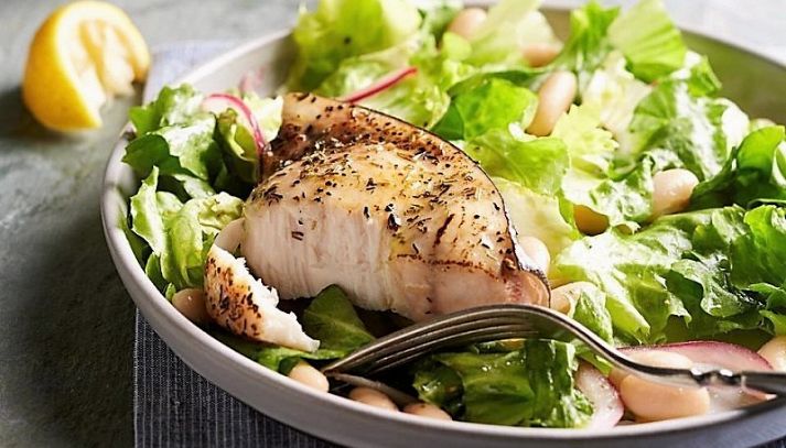 Tagliata di pesce spada al pepe rosa