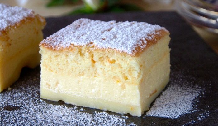 Torta alla crema e amaretti