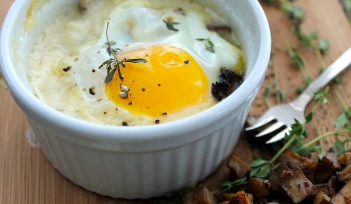 Uova in cocotte