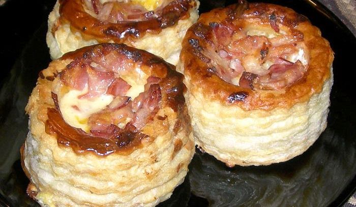 Barchette di castagne ricotta e speck