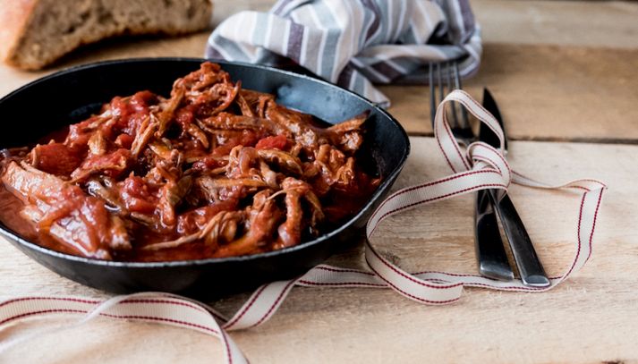 Bollito con cipolle