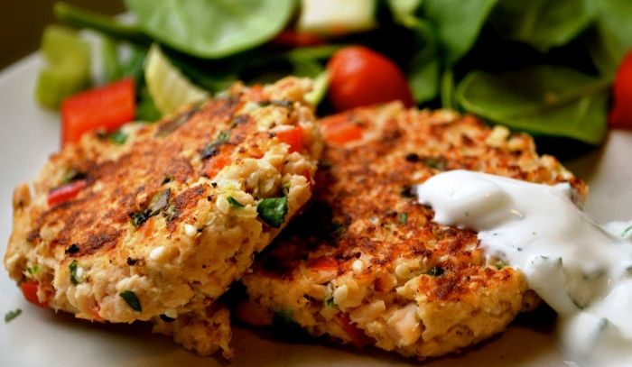 Crocchette di salmone al coriandolo