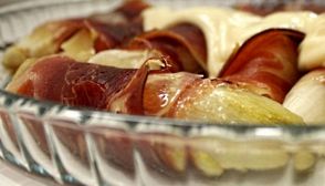 Indivia belga al prosciutto