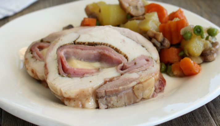 Pollo farcito