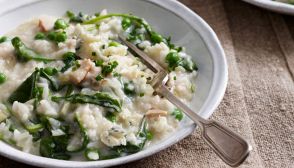 Risotto agli spinaci e gorgonzola