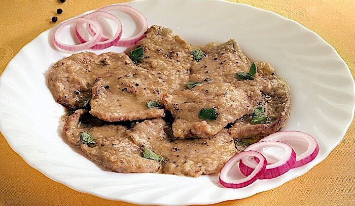 Scaloppine alla cipolla