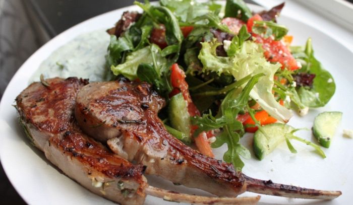 Costolette di agnello marinate